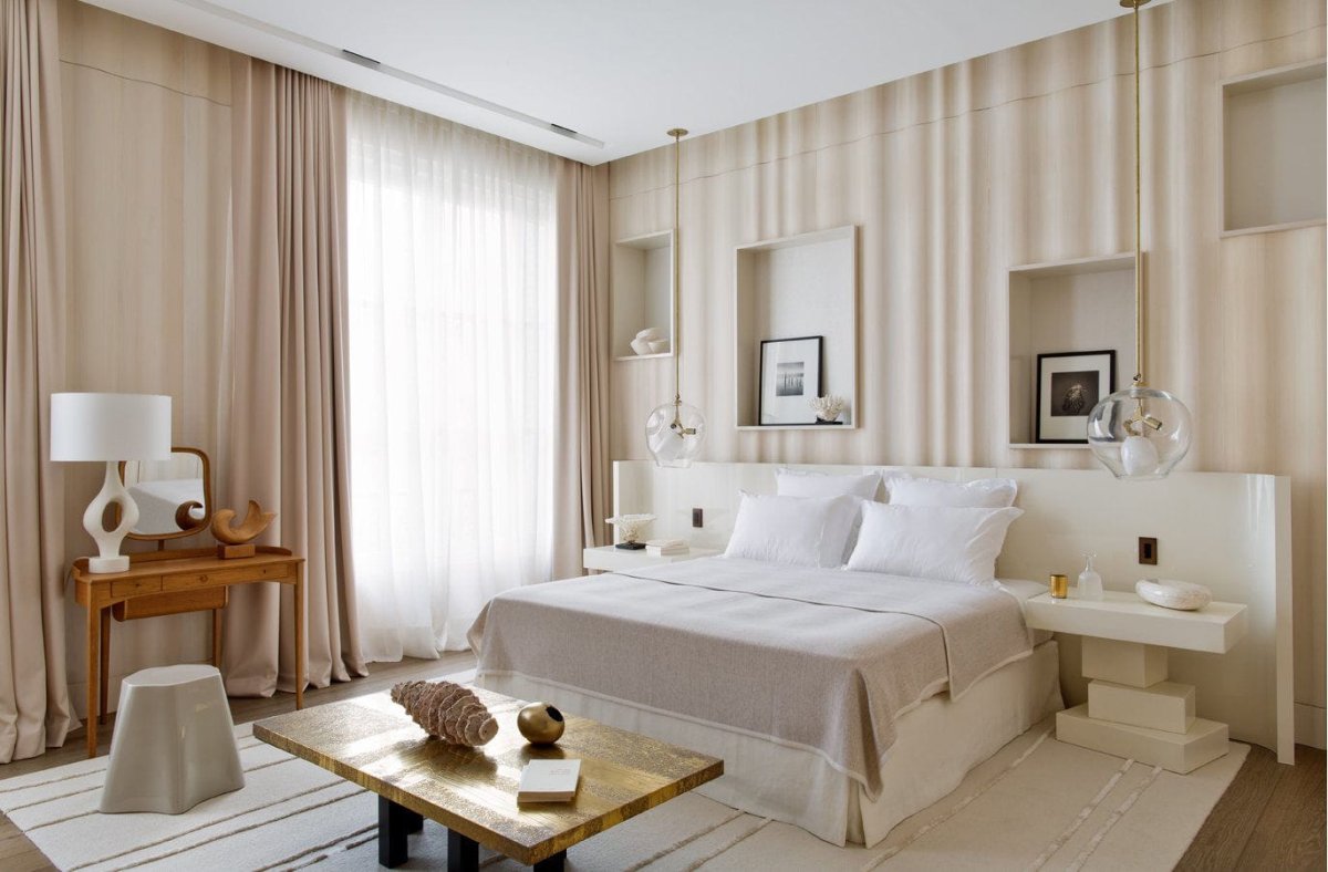 Английский стиль в интерьере спальни