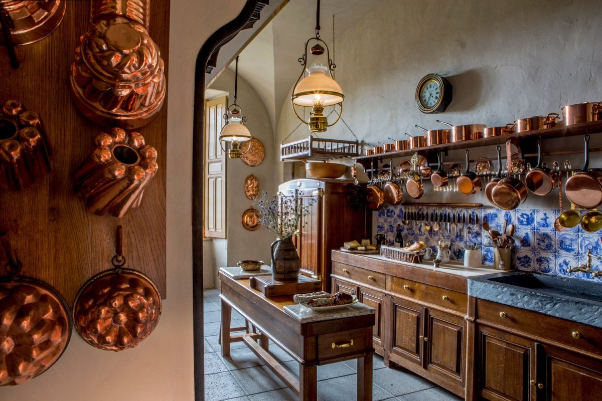 Кухня в винтажном стиле