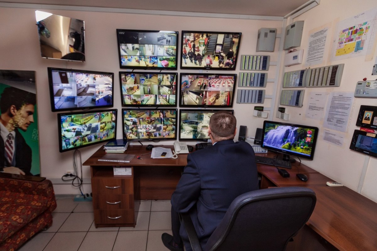 Комната видеонаблюдения