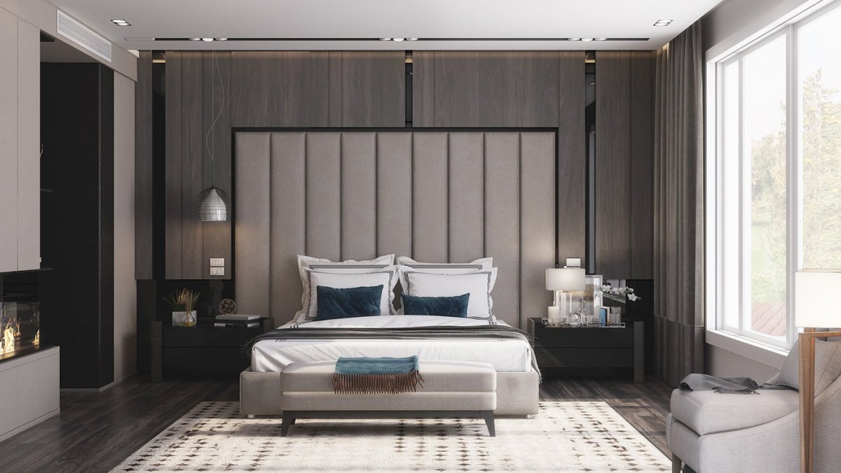 Коллаж интерьера в скандинавском стиле