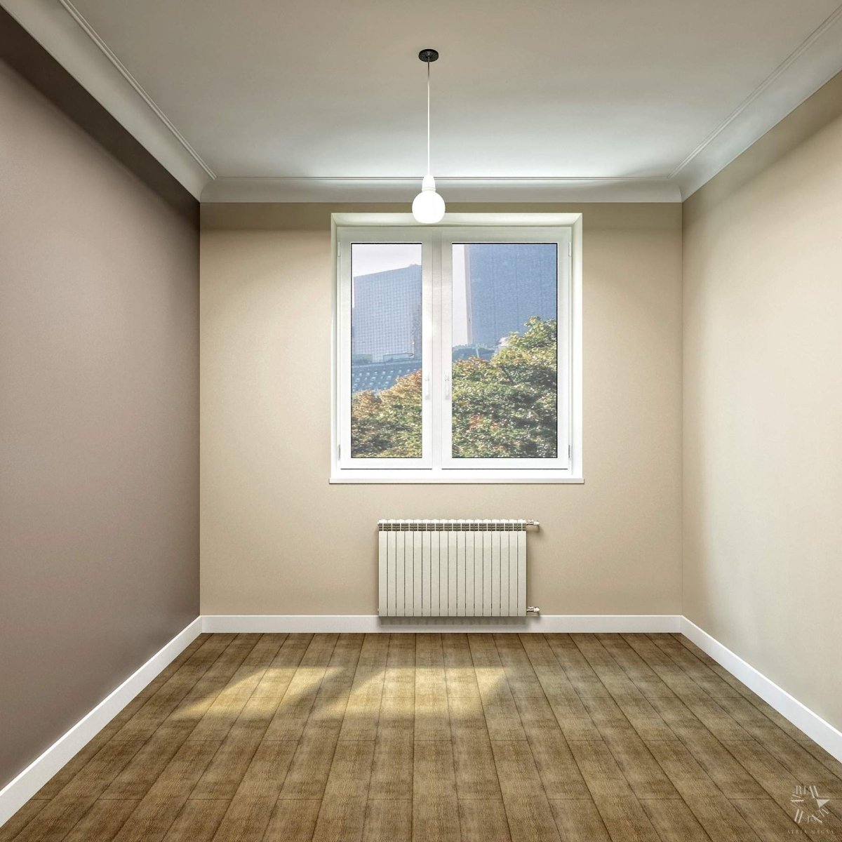 Маленькая комната без мебели