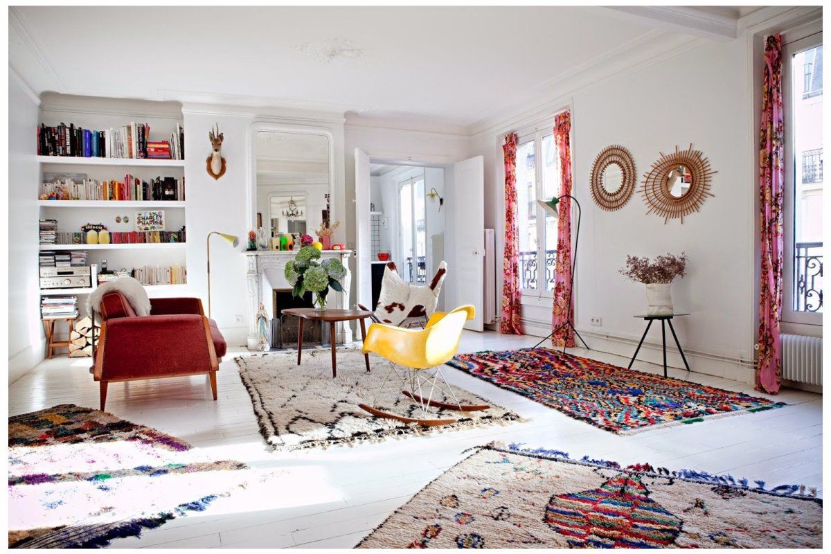 Берберские ковры в интерьере