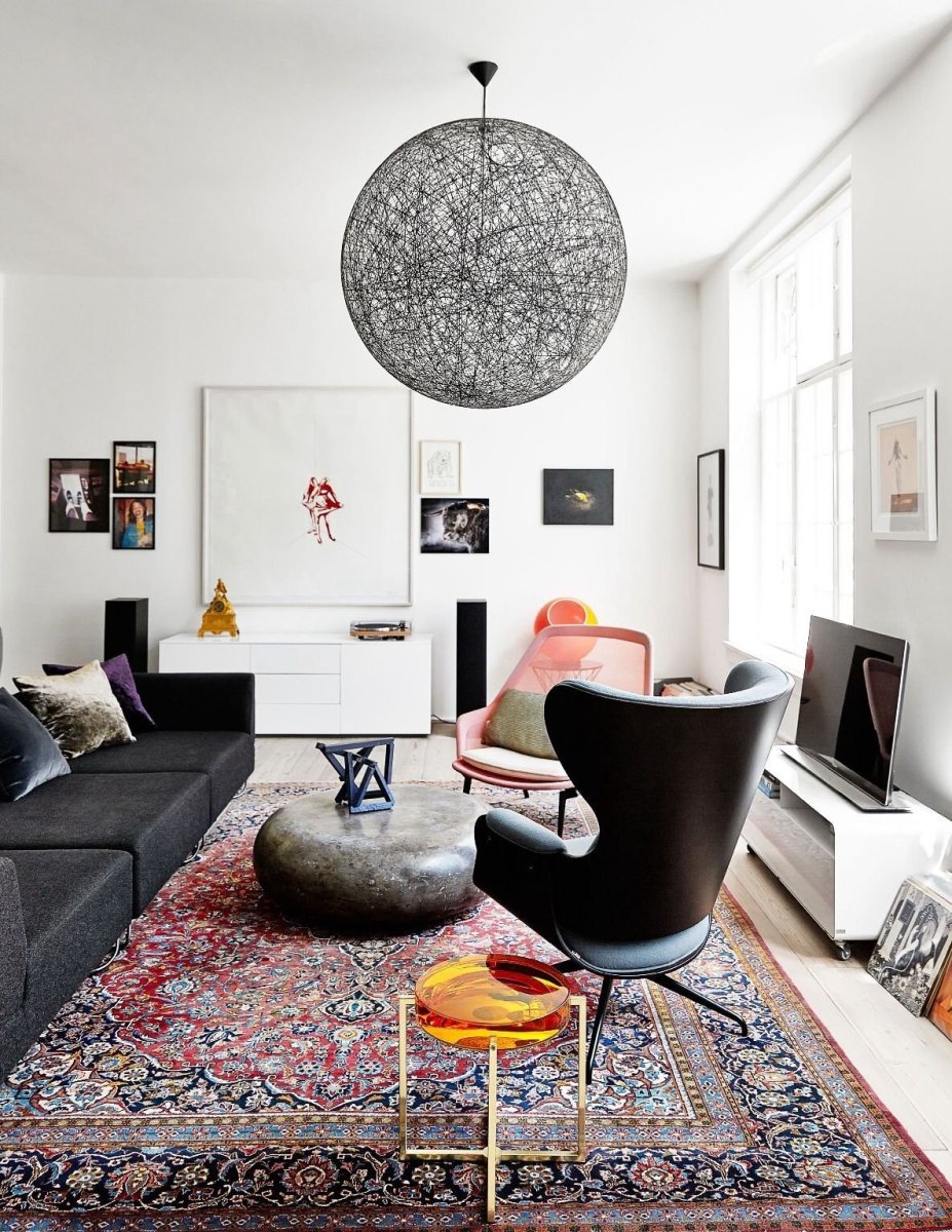 Советский ковер в современном интерьере