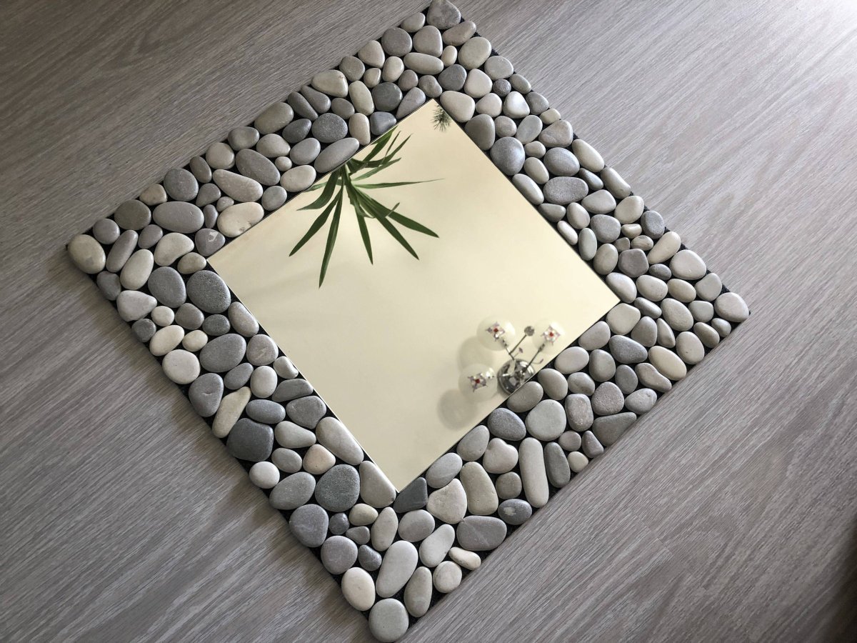 Галька в интерьере