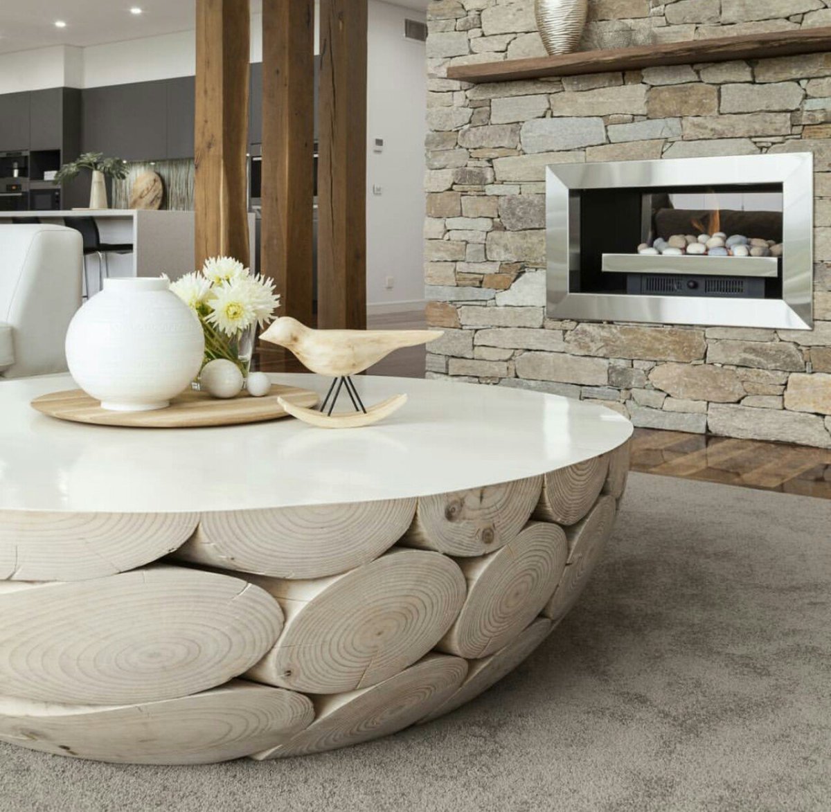 Искусственный камень в интерьере