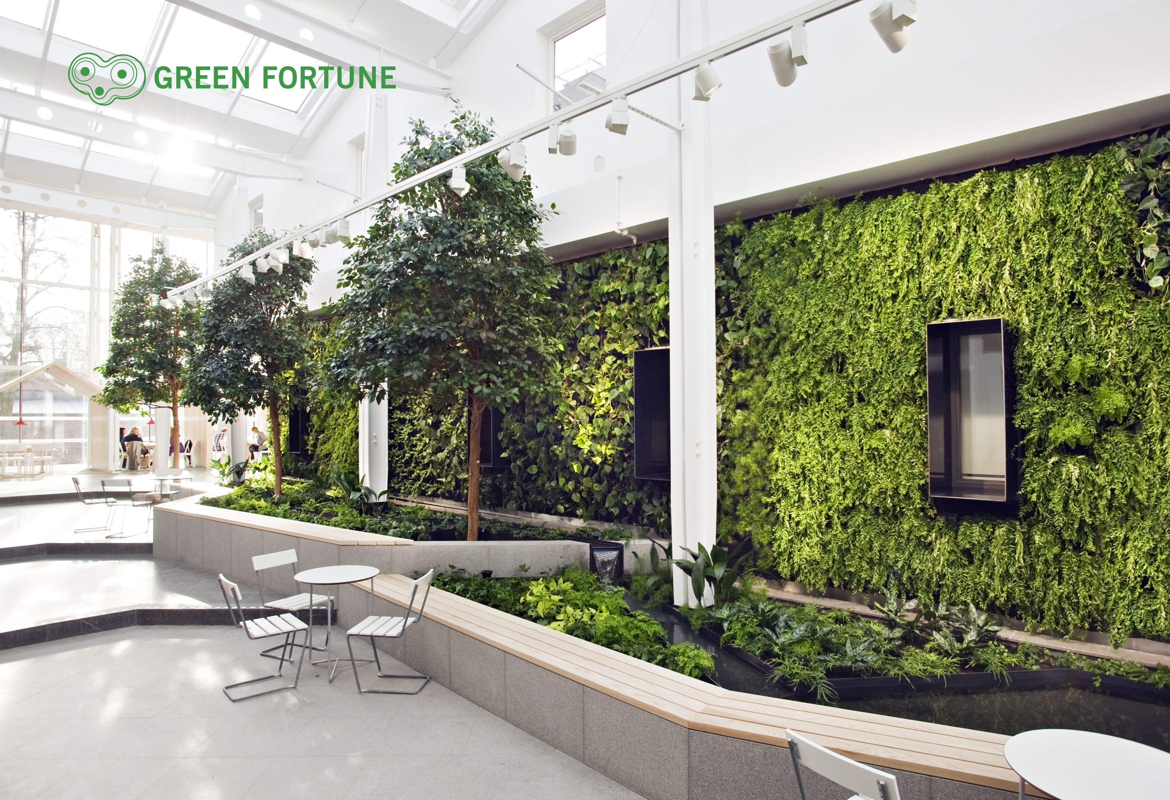 Рекреационные помещения. Greenery Озеленение интерьера. Озеленение торговых центров. Офисное Озеленение.