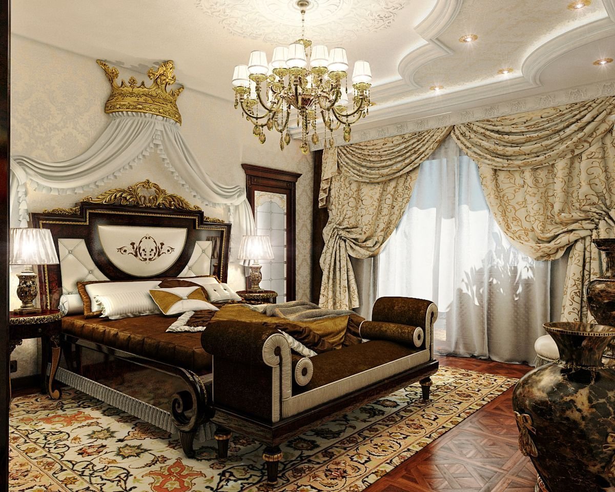 Спальня в стиле Ампир