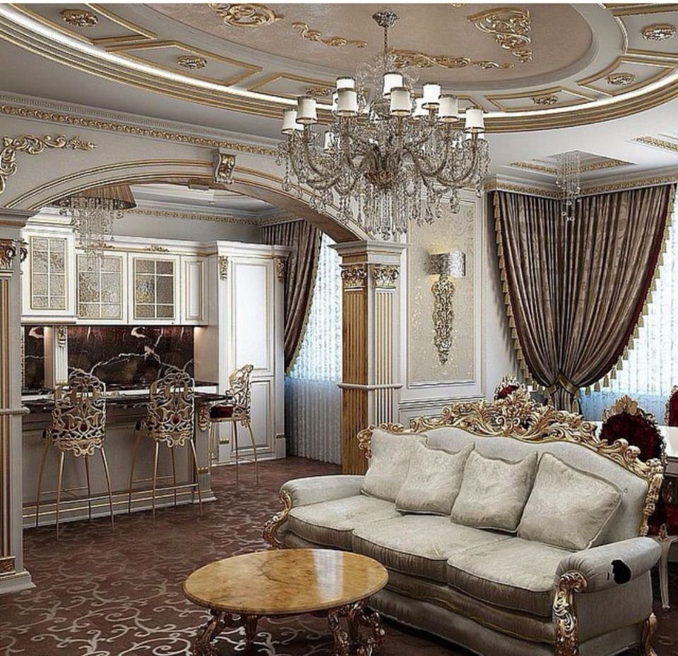 Интерьер классический Антонович Десигн