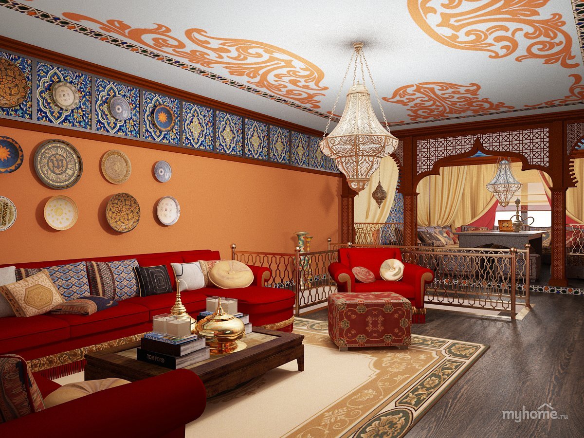 Гостиная в турецком стиле