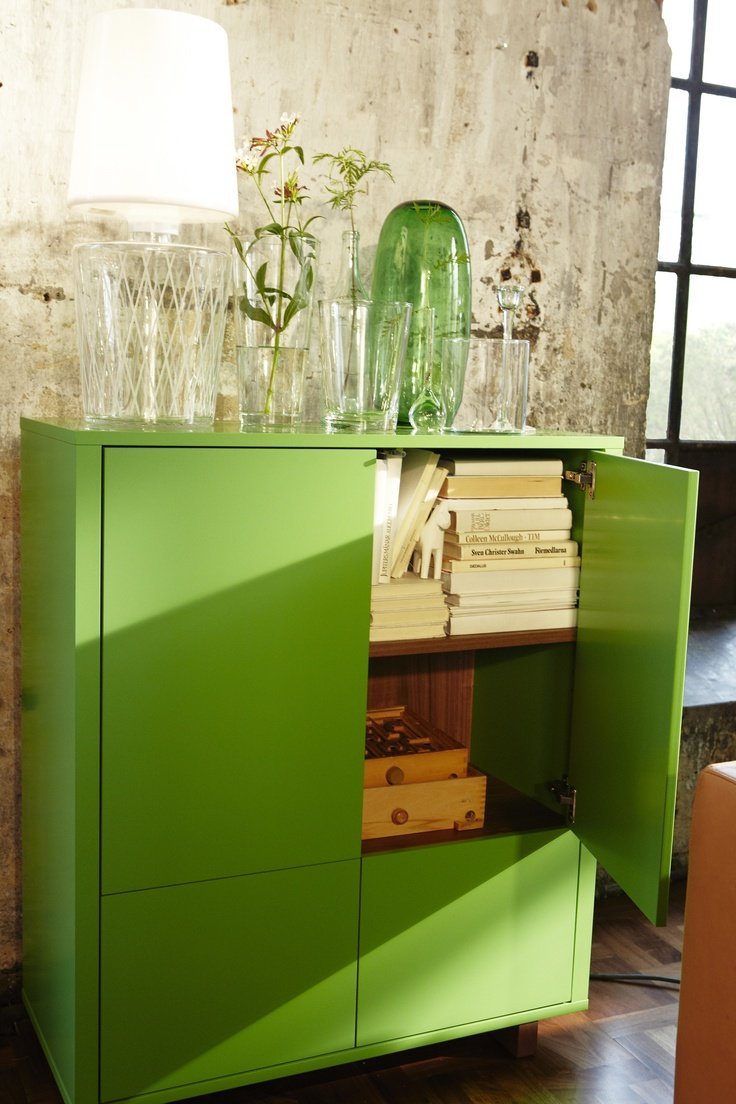 Шкаф Стокгольм икеа зеленый