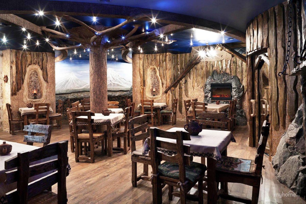 Кафе в стиле викингов