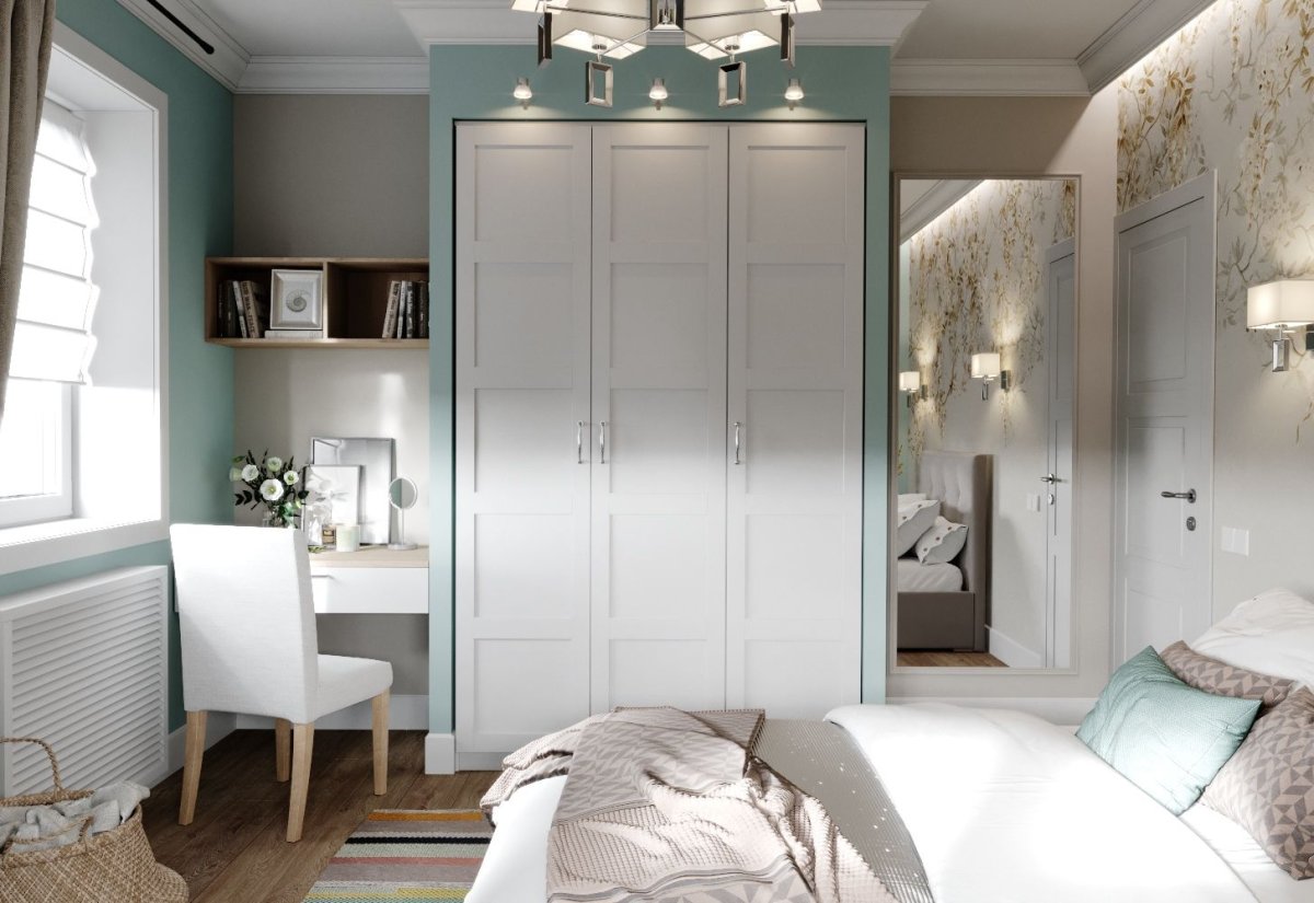 Шкаф в спальню Лашманова