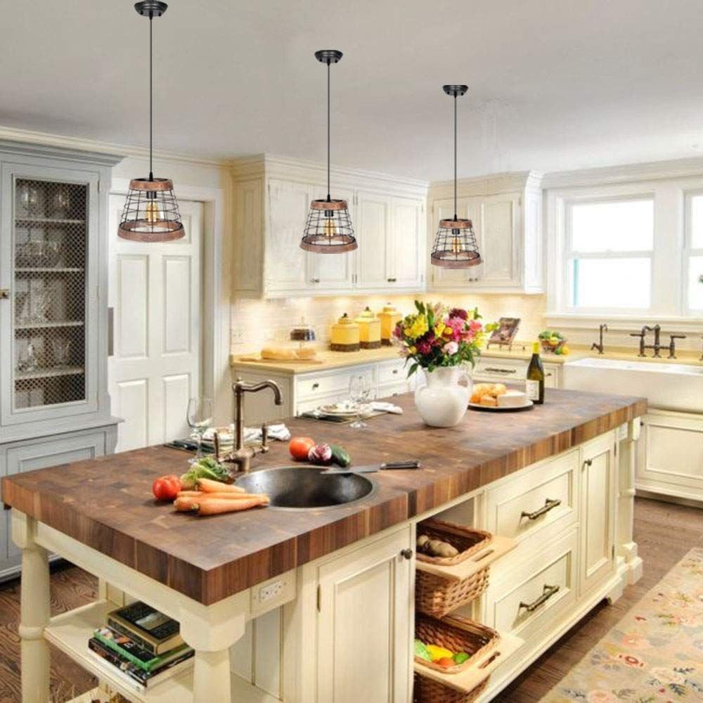 Кухонный остров в стиле Кантри