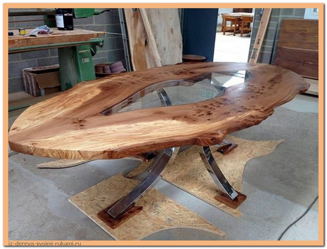 Крутые столы из дерева