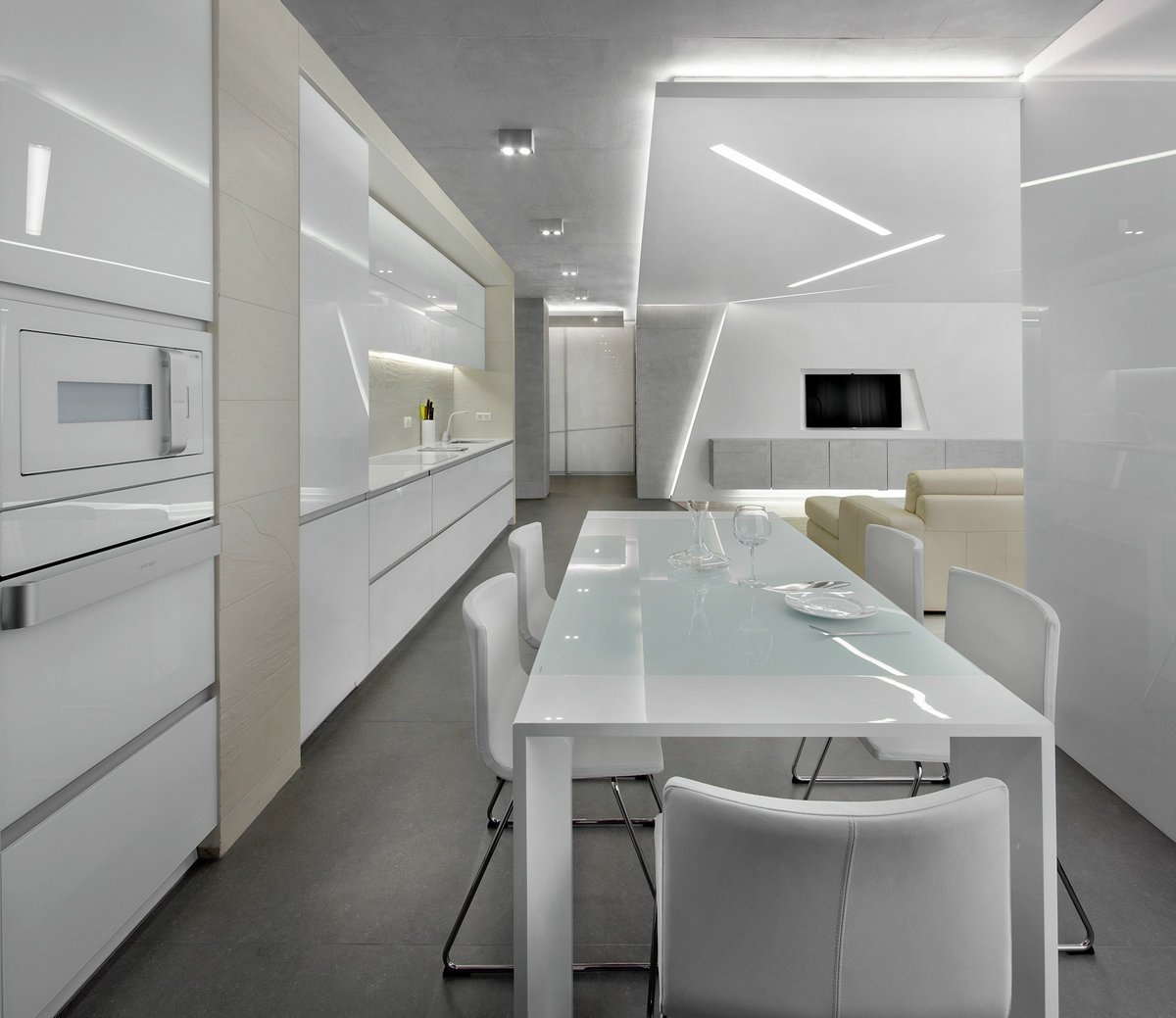 Столовая в стиле Минимализм