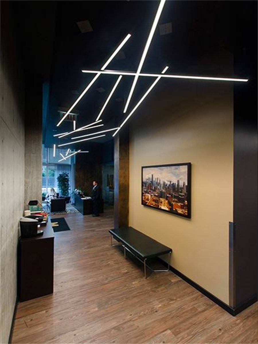 Линейные светильники в интерьере