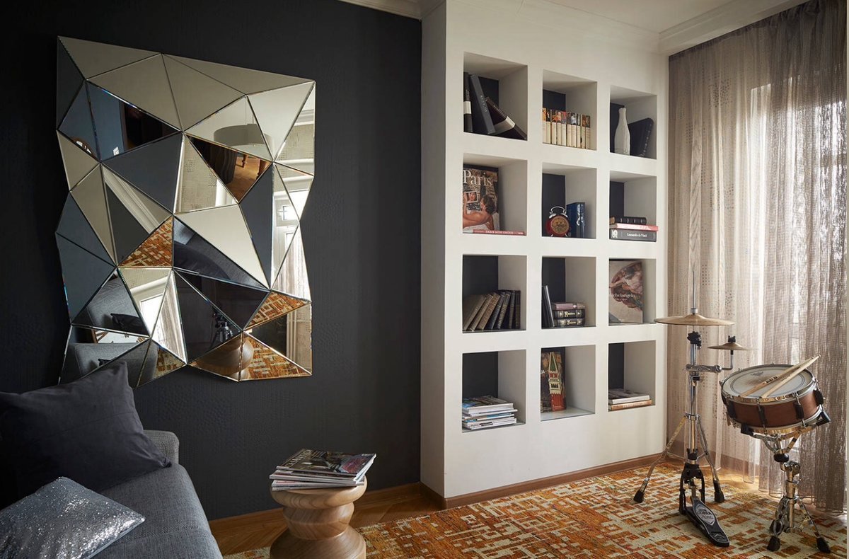 Панно из зеркал