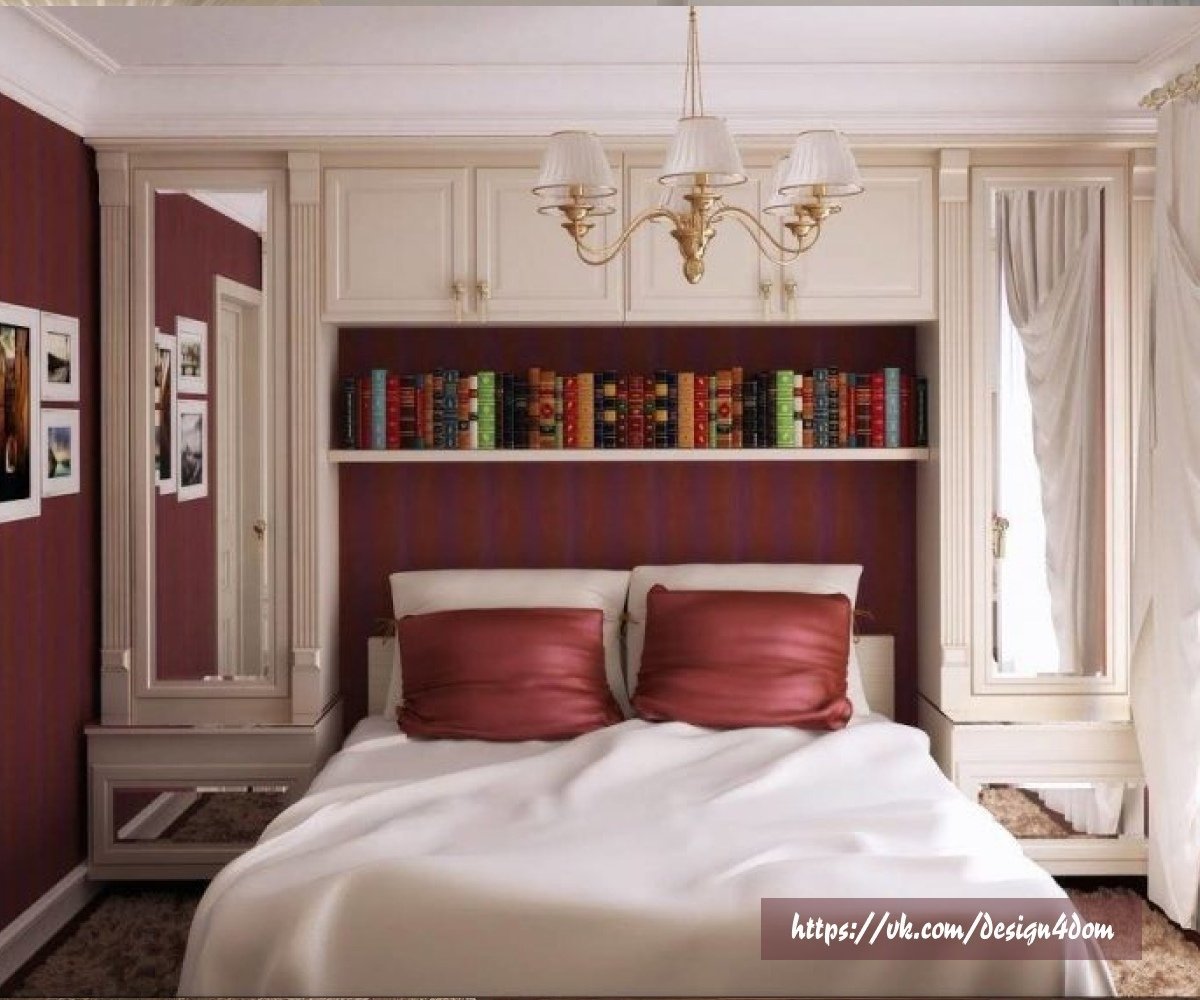 Декор маленькой спальни