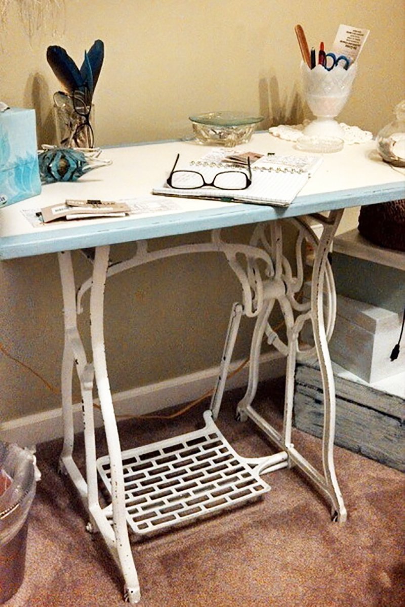 Зингер швейная машинка декор