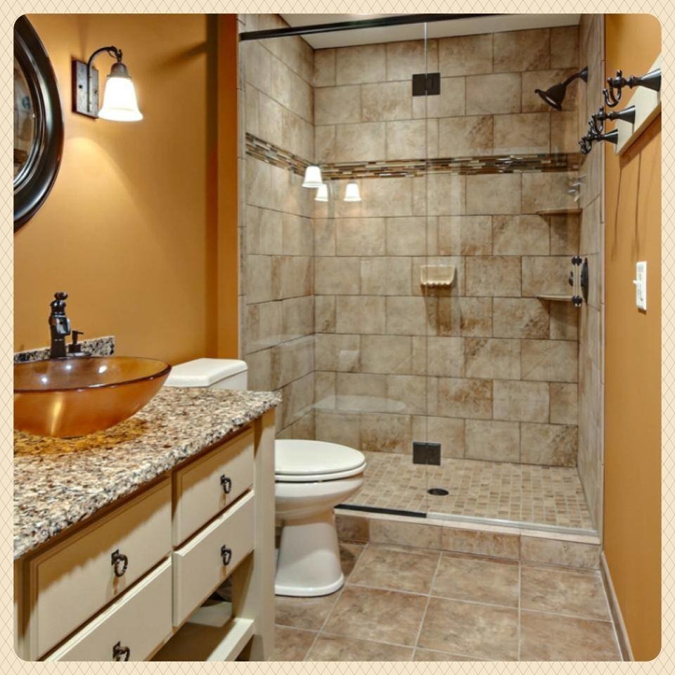 Отделка ванной комнаты с душем