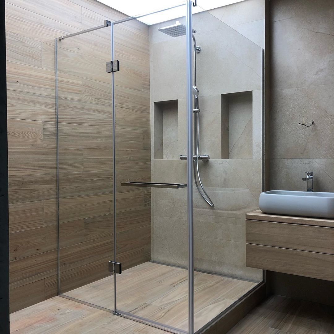 Душевая с подиумом