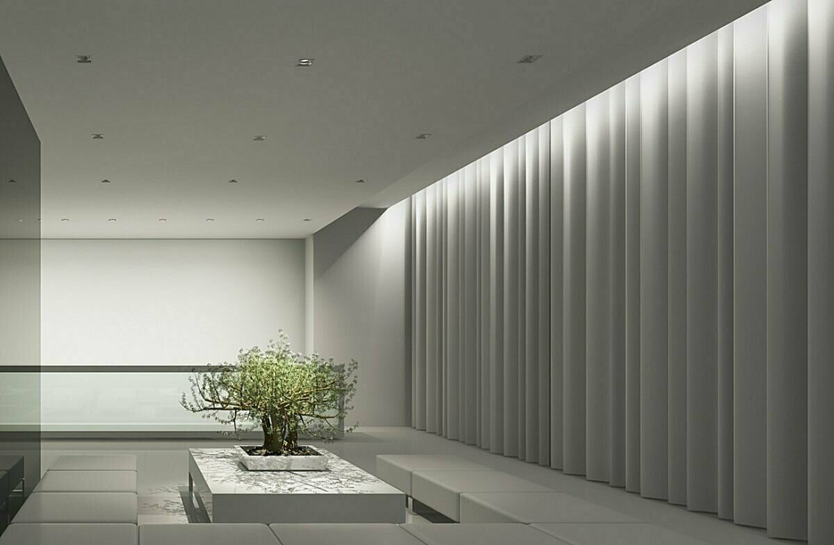 Скрытый карниз с подсветкой