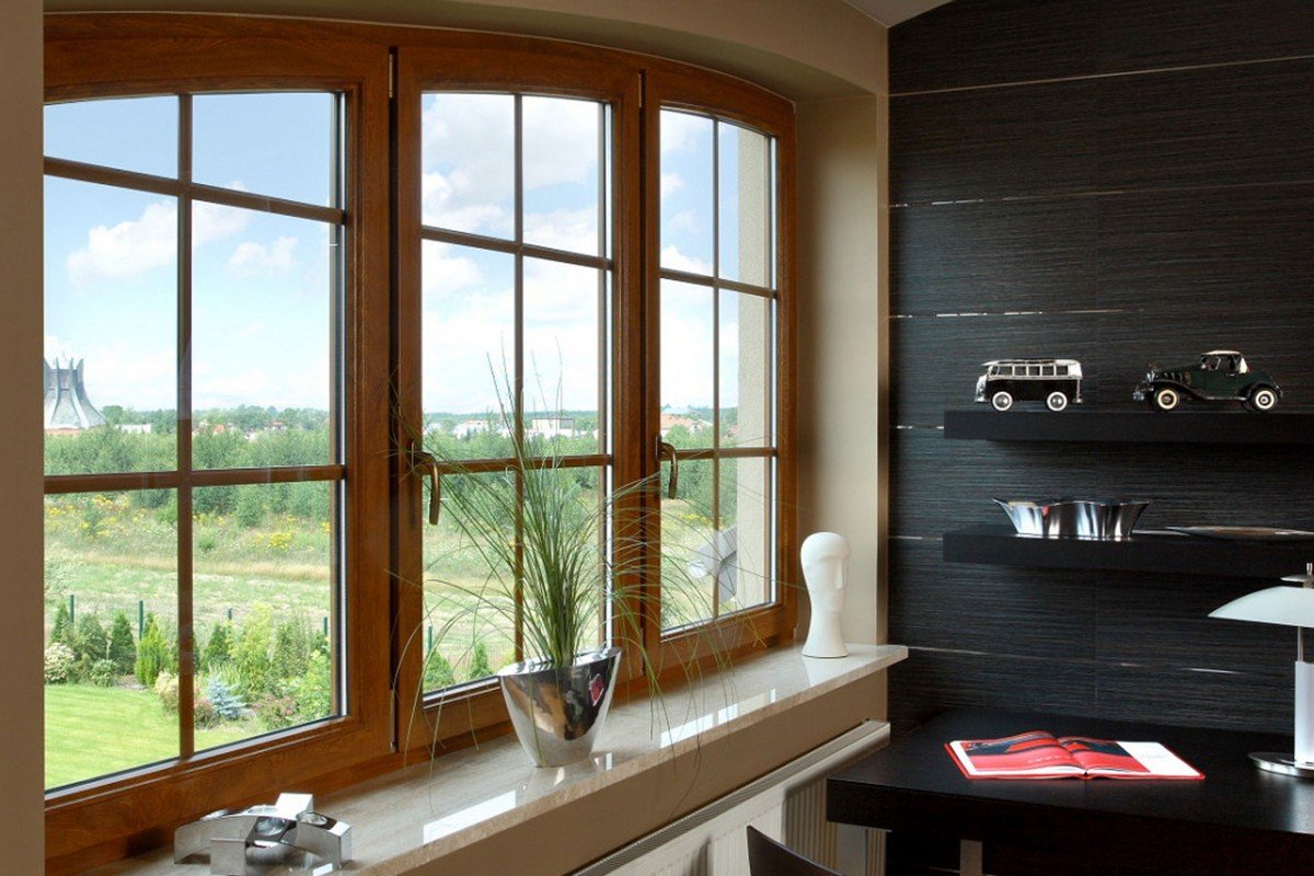 Деревянные стеклопакеты Рехау