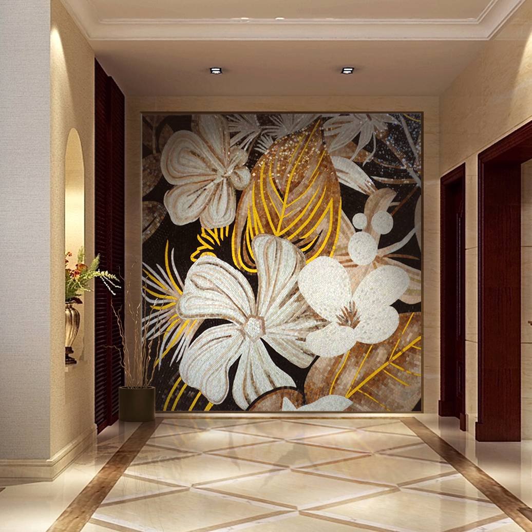 Панно из мозаики