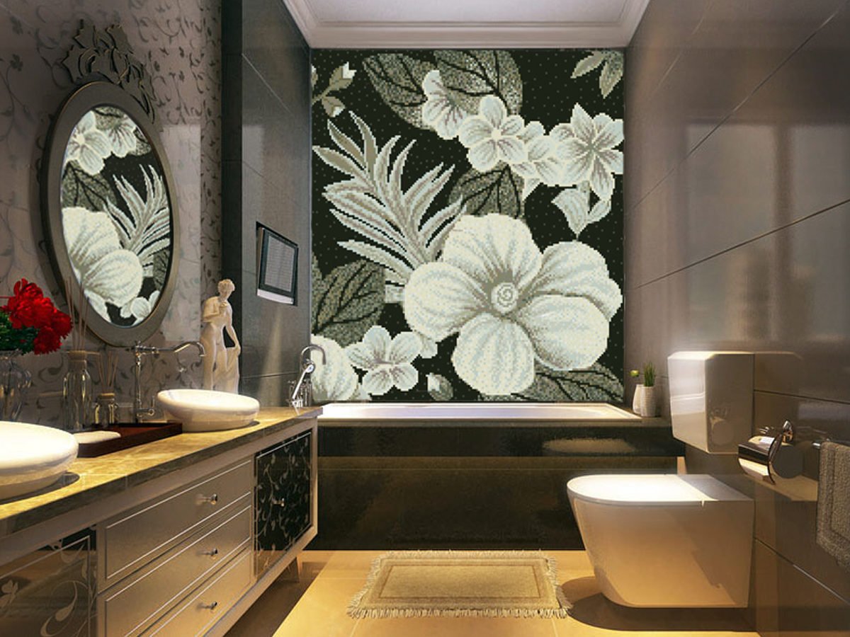 Мозаичное панно на стену