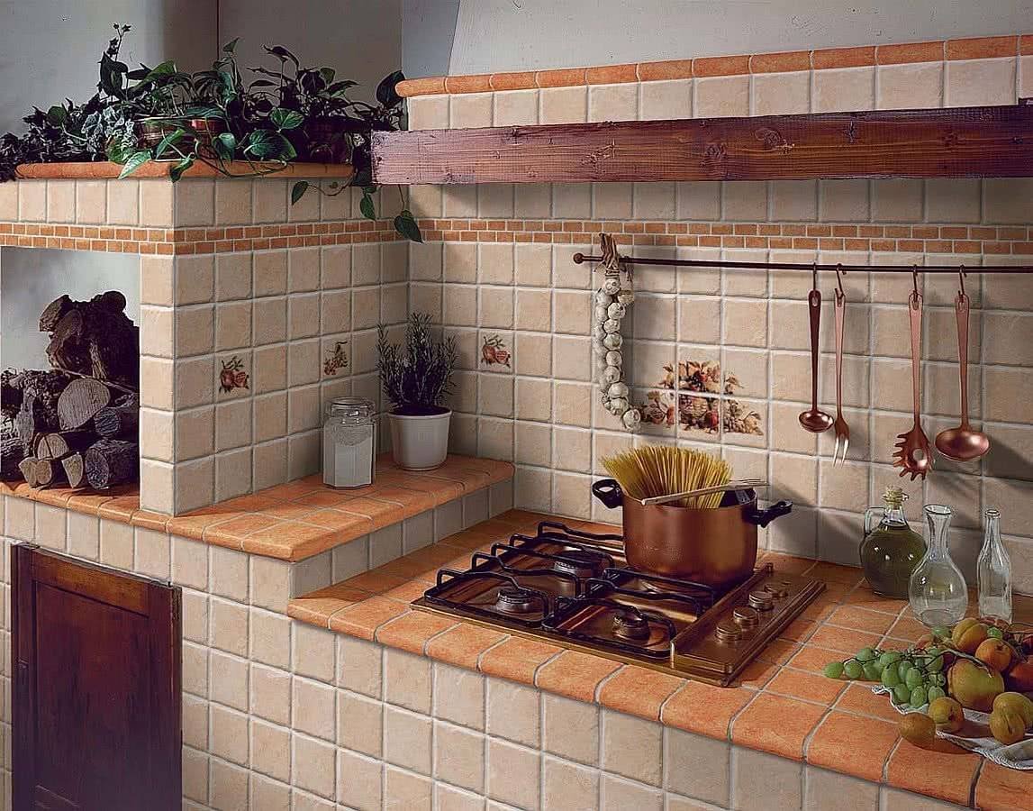 Столешница из плитки