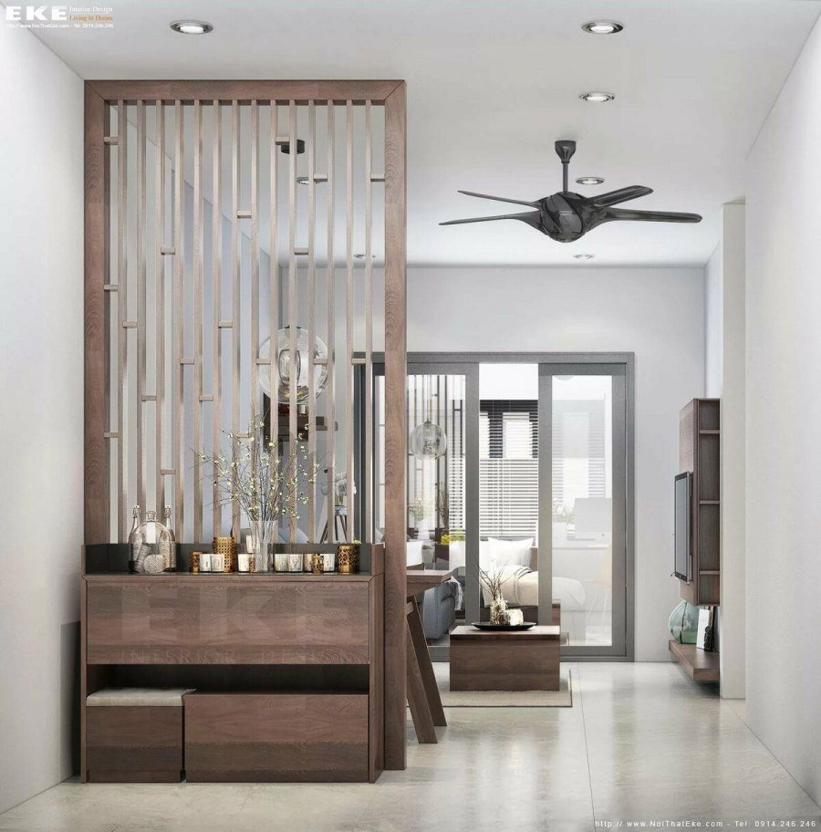 Перегородки в гостиную для зонирования