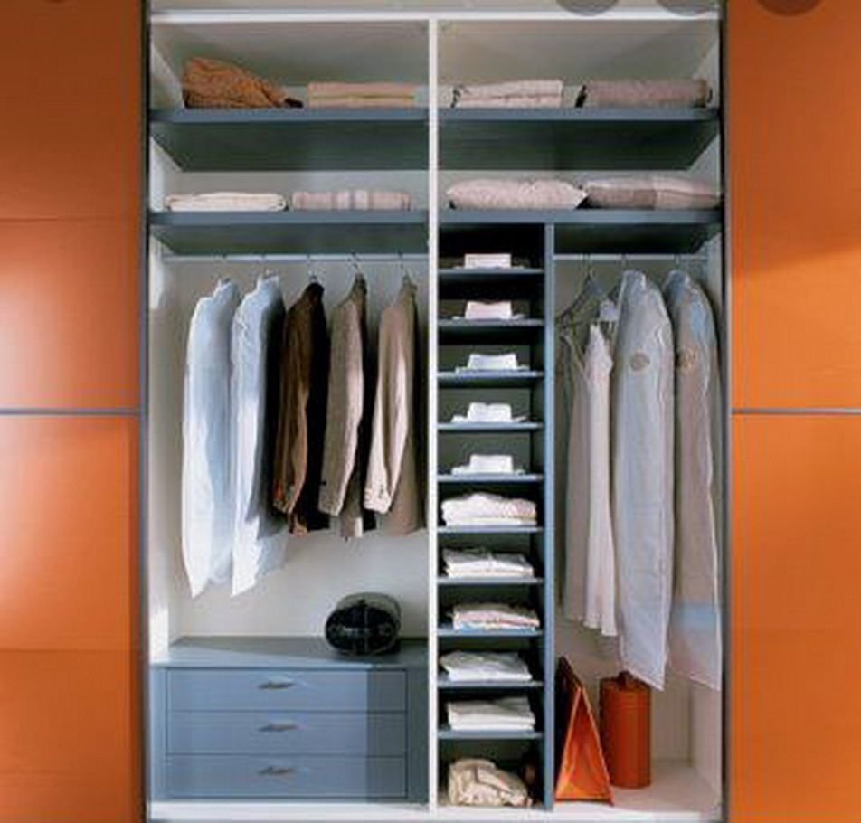 Дизайн внутри двухметрового шкафа