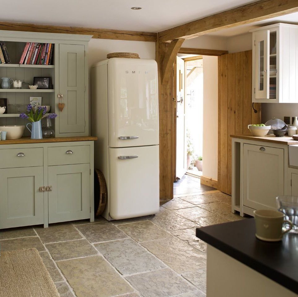 Холодильник Smeg в Кантри стиле