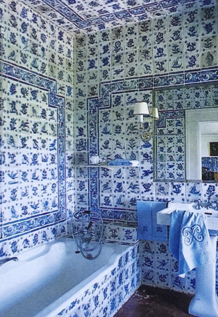 Изразцы азулежу в интерьере