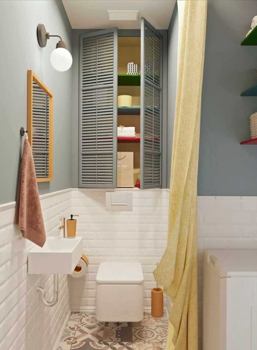 Дверка жалюзийная в туалете