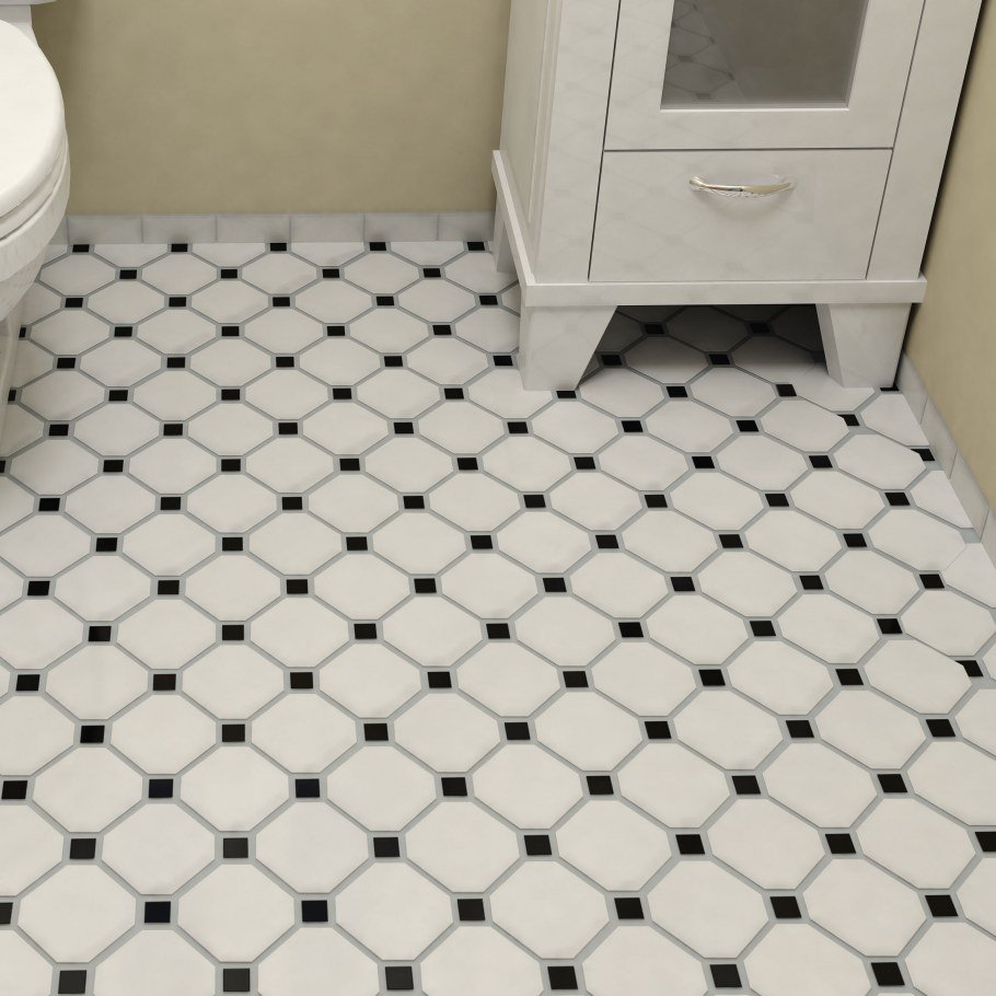 Плитка октагон напольная