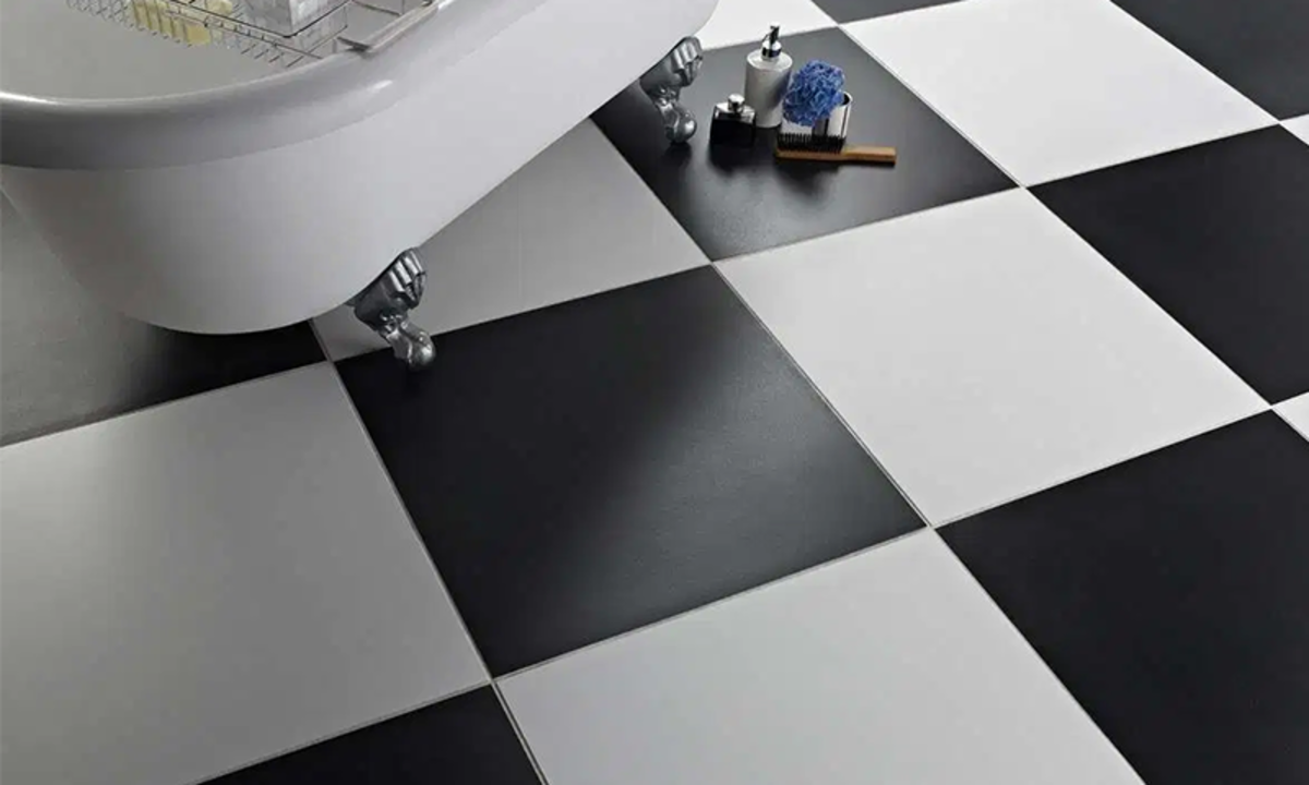 Керамогранит 10х10 белый глянец