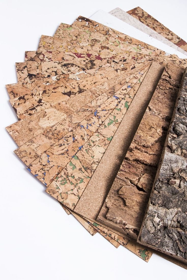 Пробковая стеновая панель