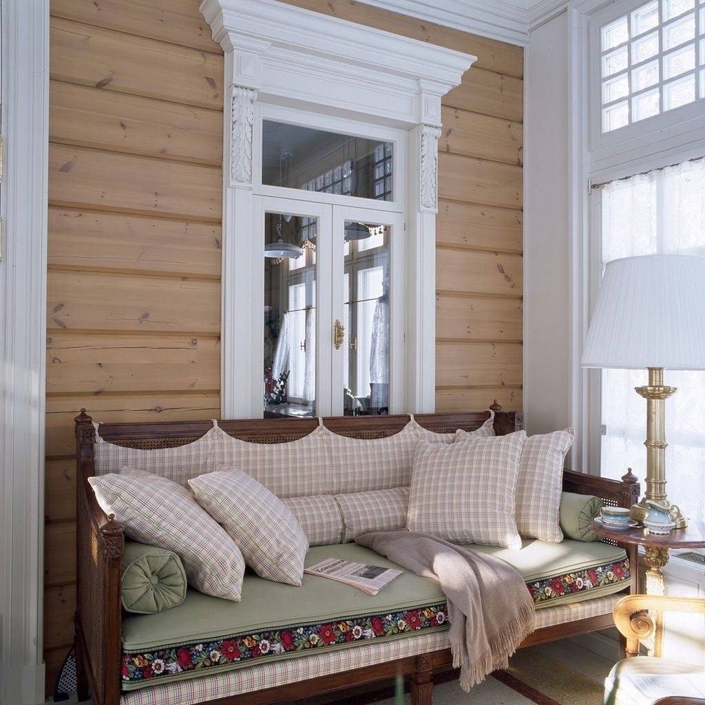 Дом Honka в стиле русской усадьбы XIX века