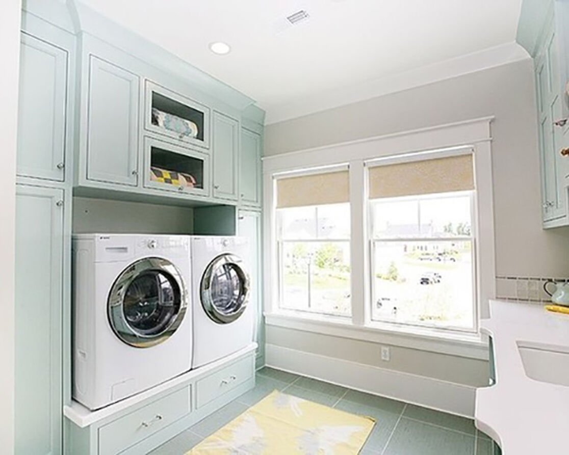 Постирочная с окном