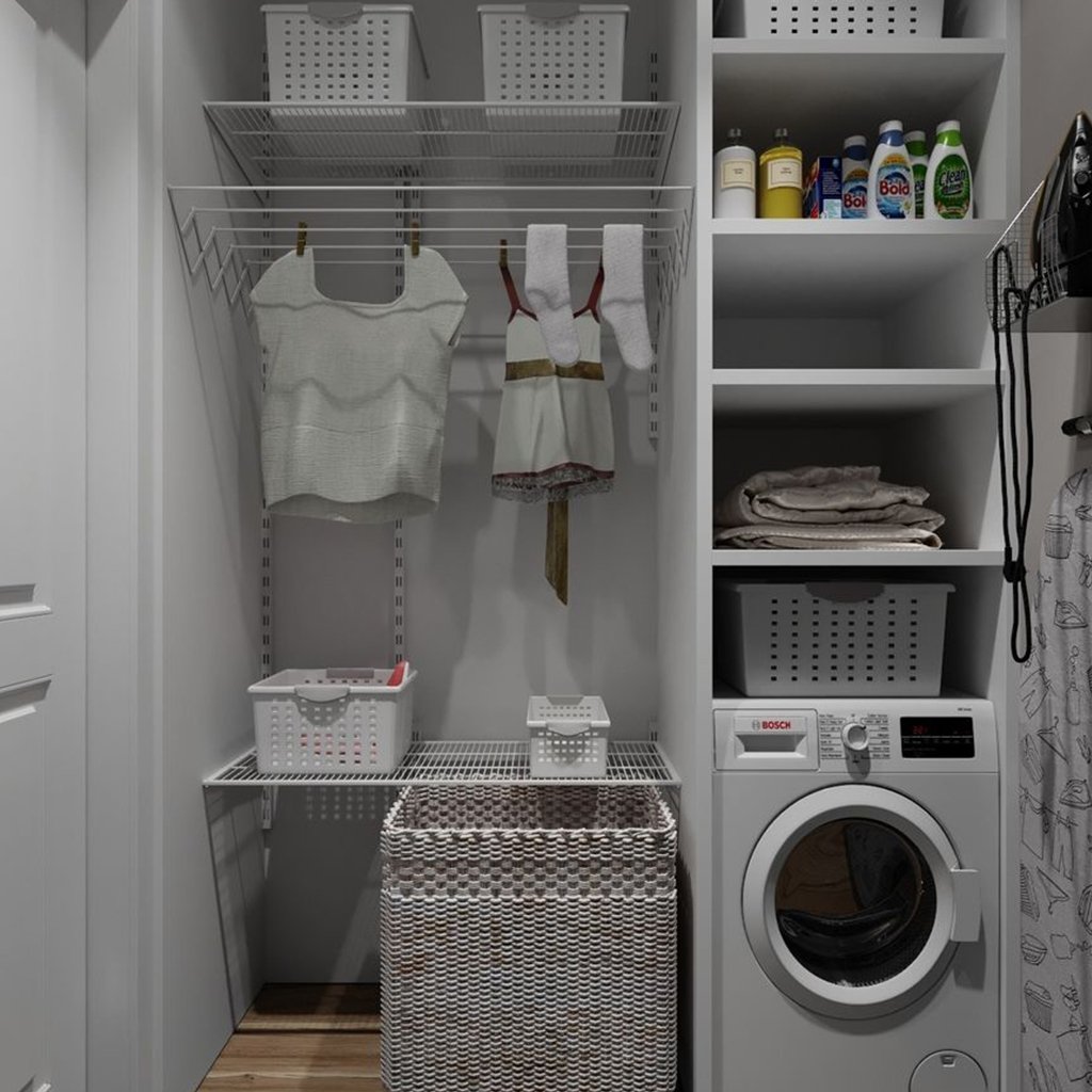 Икеа постирочная комната