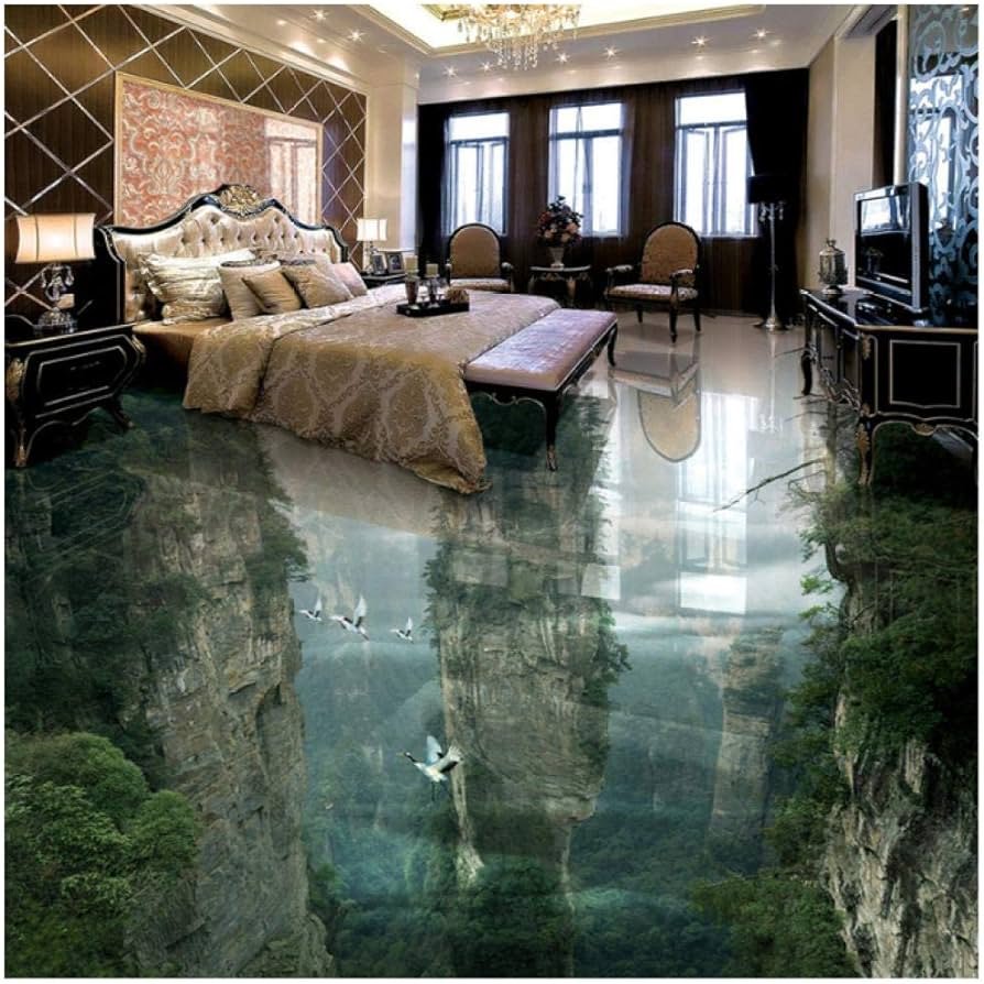 Наливной пол 3d мрамор