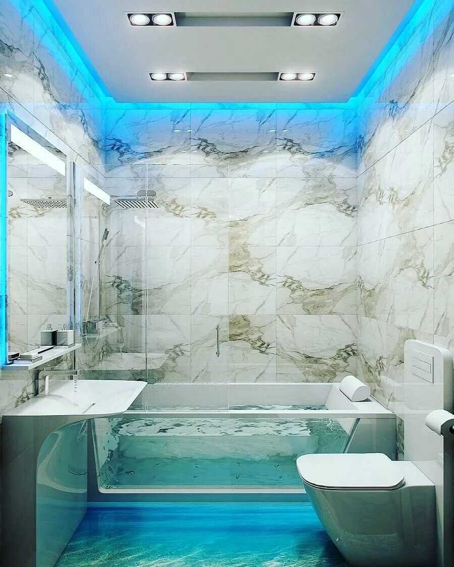 Освещение в ванной комнате