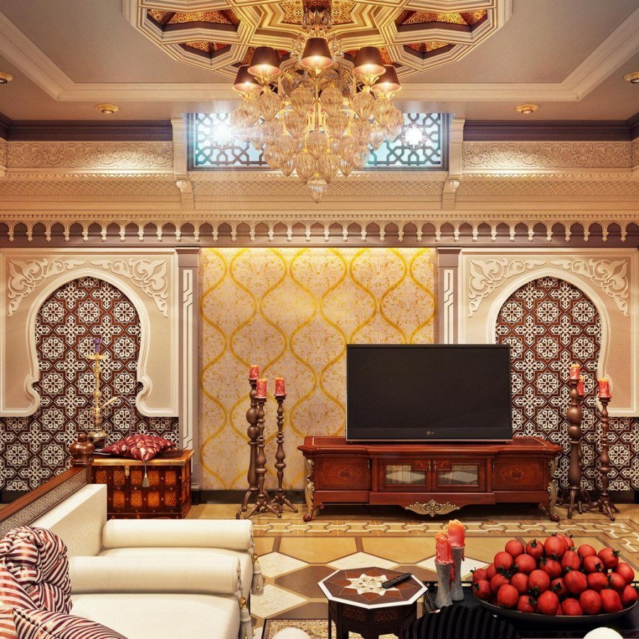 Зал в Восточном стиле