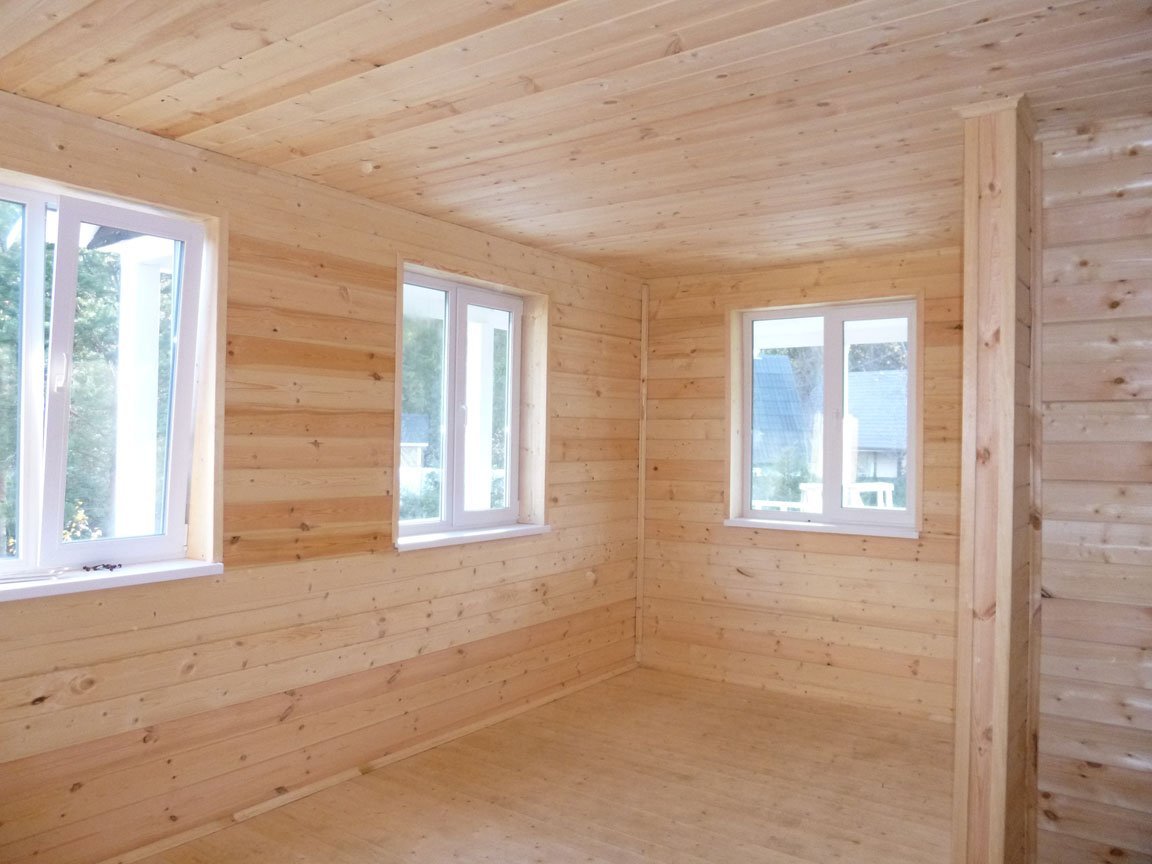 Каркасный дом внутри отделка