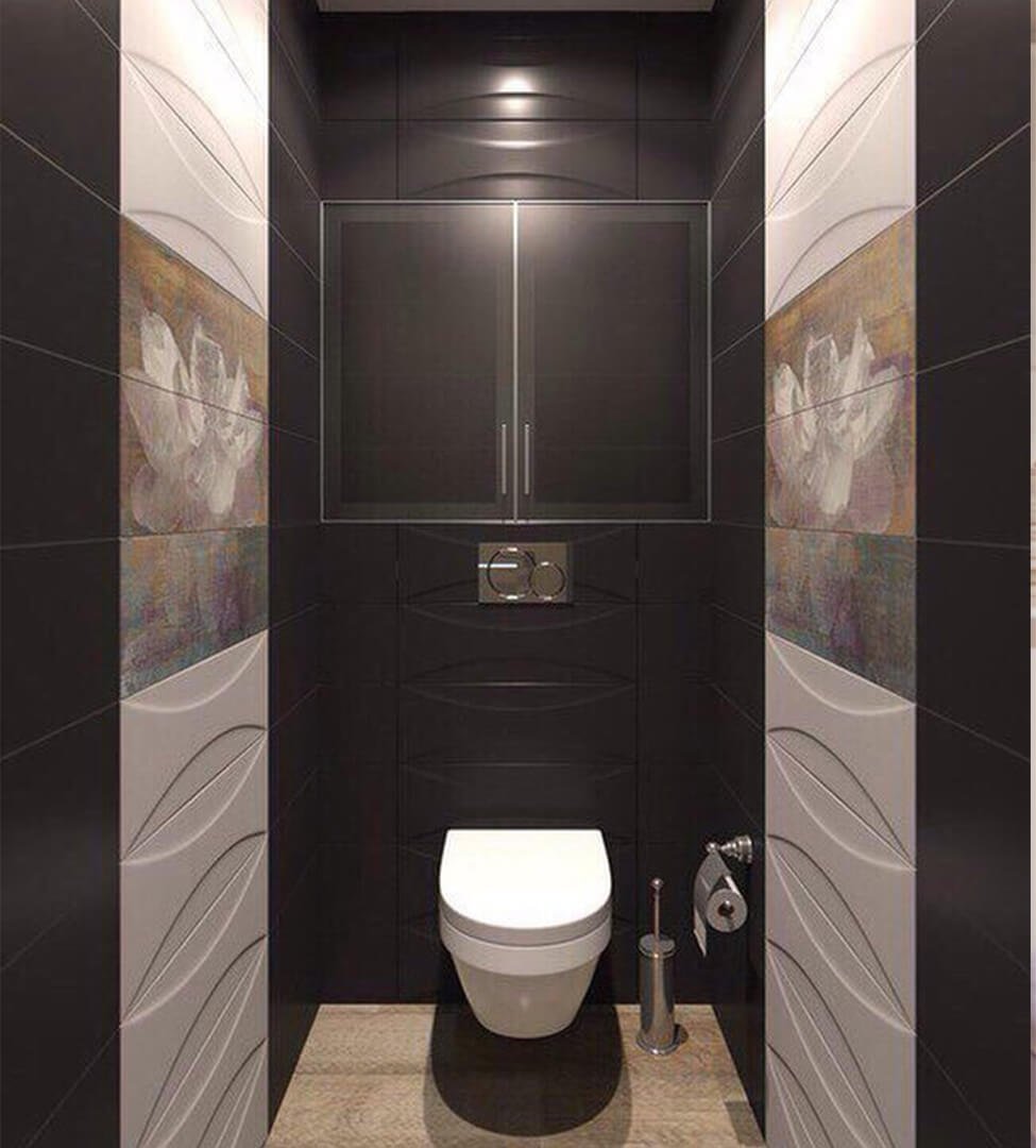 Плитка в туалете