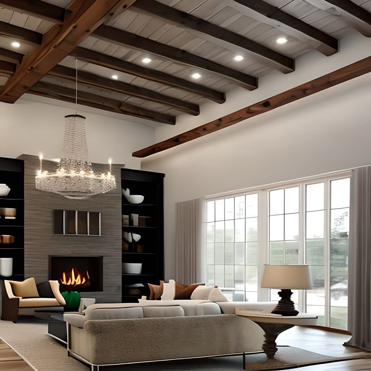 Декоративные балки на потолок