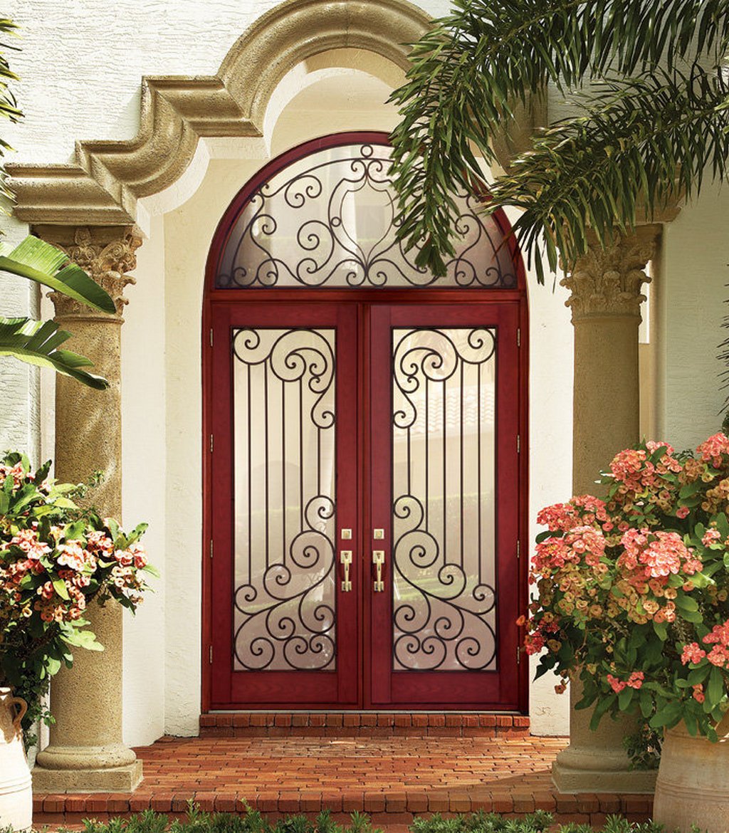 Входная арка в дом