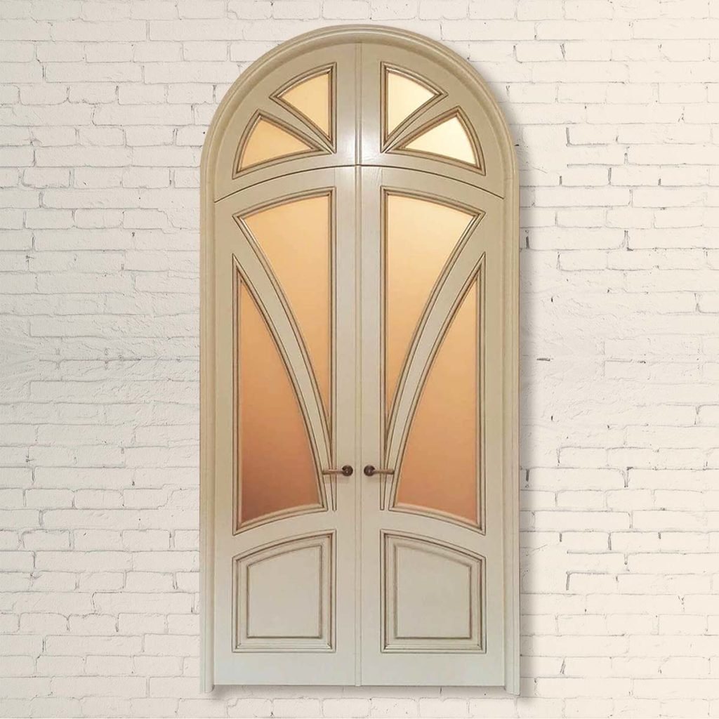 Раздвижные двери в арку