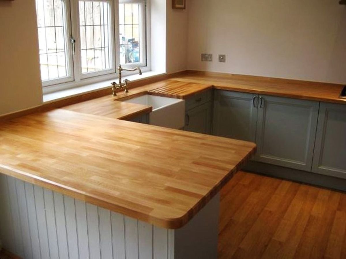 Столешница дуб ламели 100мм